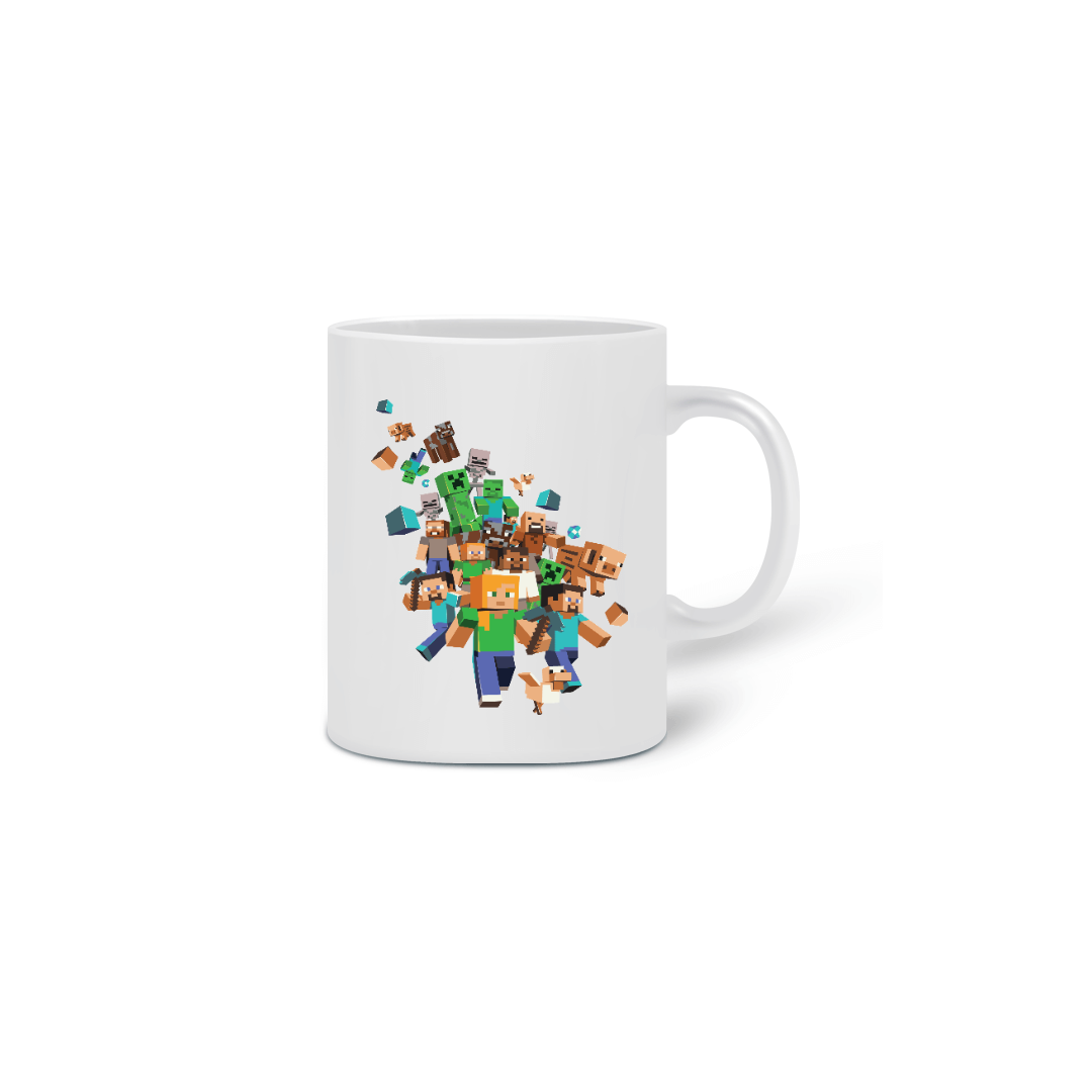 Nome do produto: Caneca Minecraft