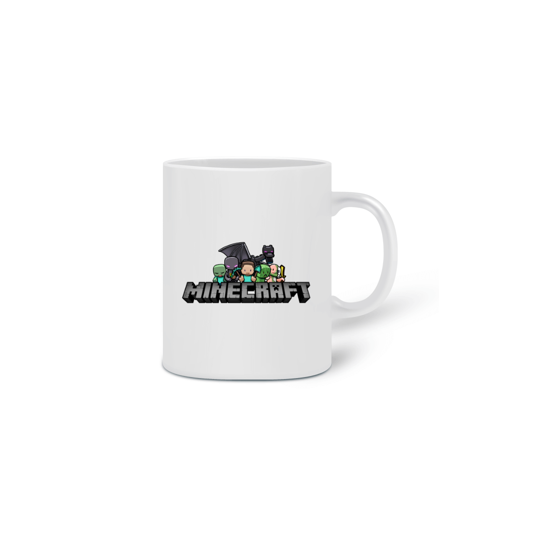 Nome do produto: Caneca Minecraft Logo