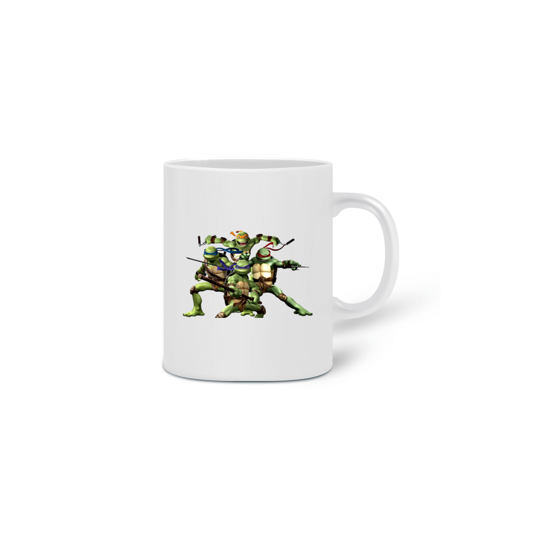 Nome do produto: Caneca Tartarugas Ninjas 