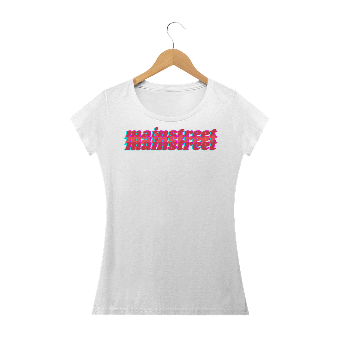 Nome do produto: T-shirt feminina mainstreet 