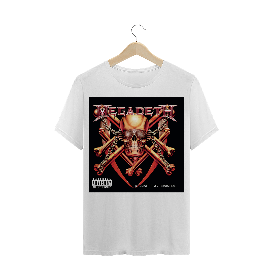 Nome do produto: Camiseta Megadeth Killing Is My Busisness