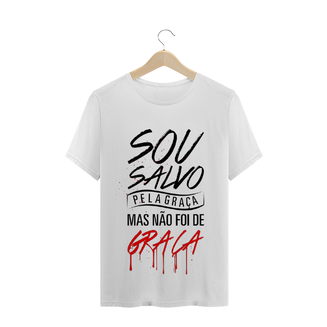 Nome do produto: CAMISETA T-SHIRT - SOU SALVO