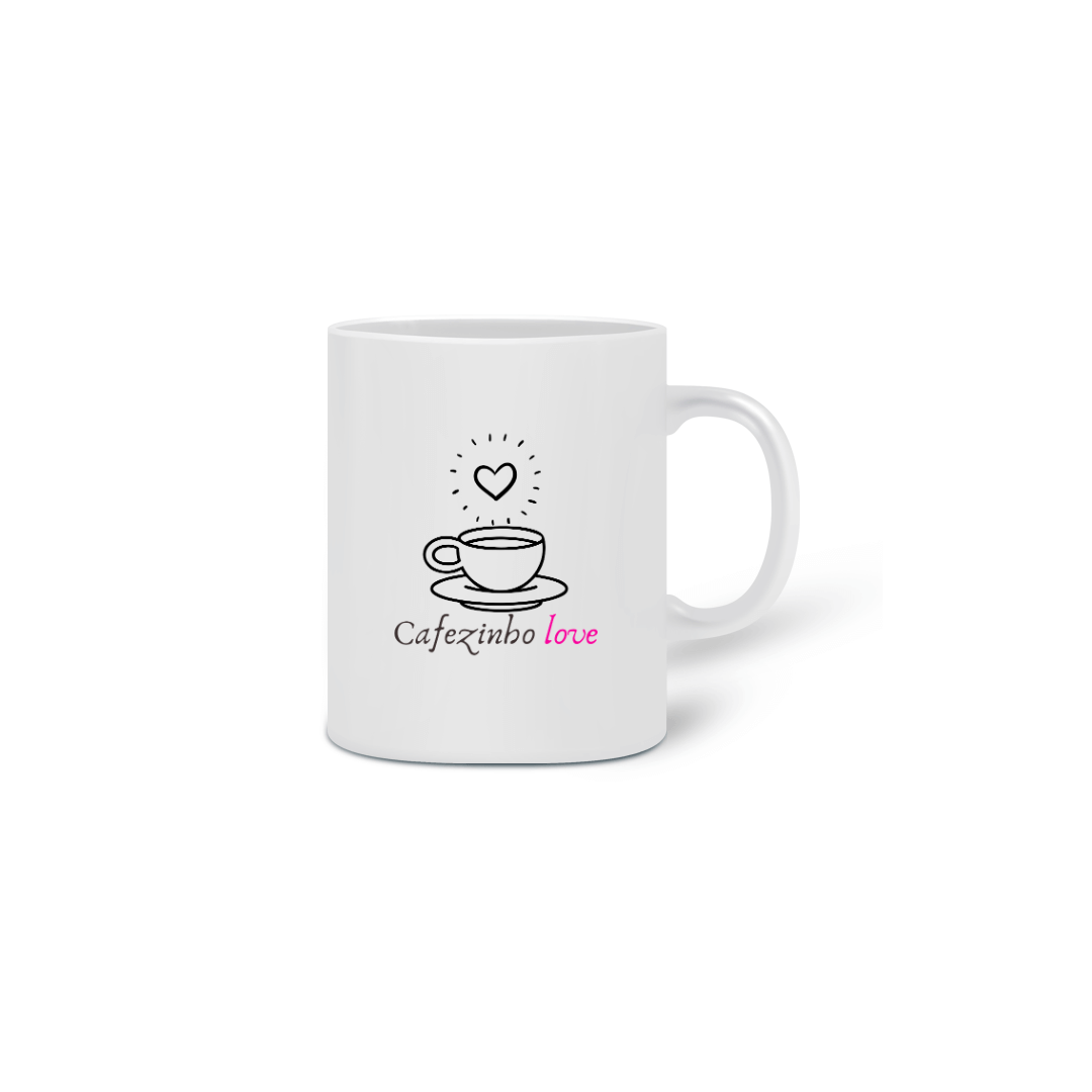 Nome do produto: Caneca: Cafezinho love