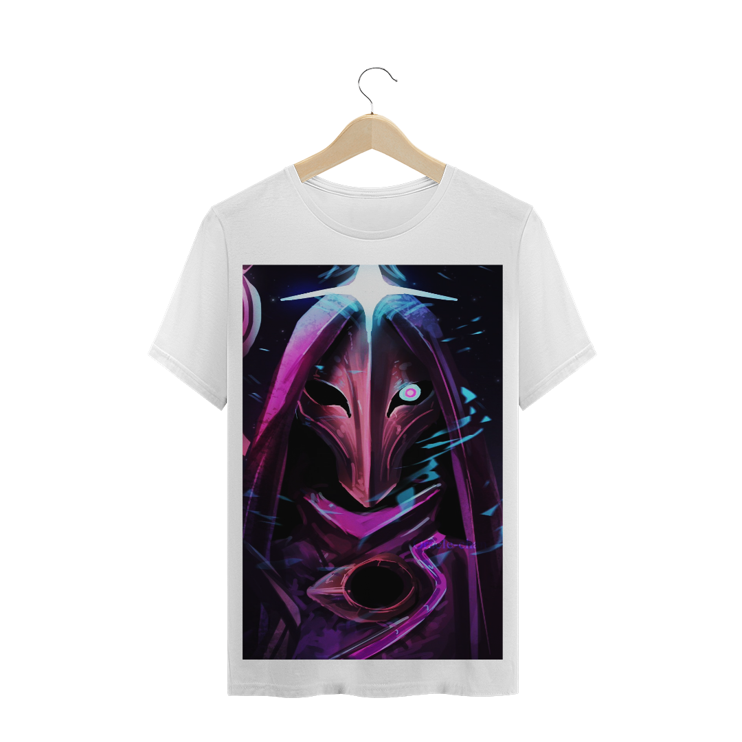 Nome do produto: Camisa LOL Jhin Cosmo Negro