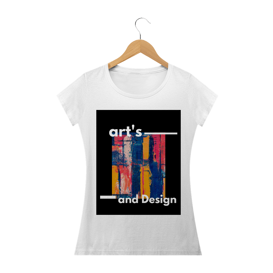 Nome do produto: T-SHIRT - Art\'s and Design. 