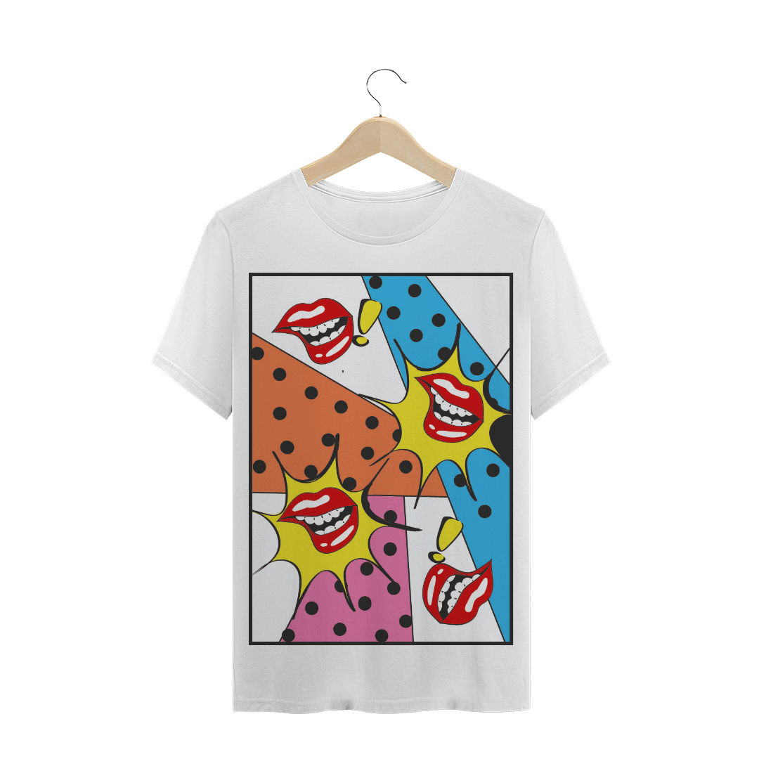 Nome do produto: Camiseta POP Art - Boca