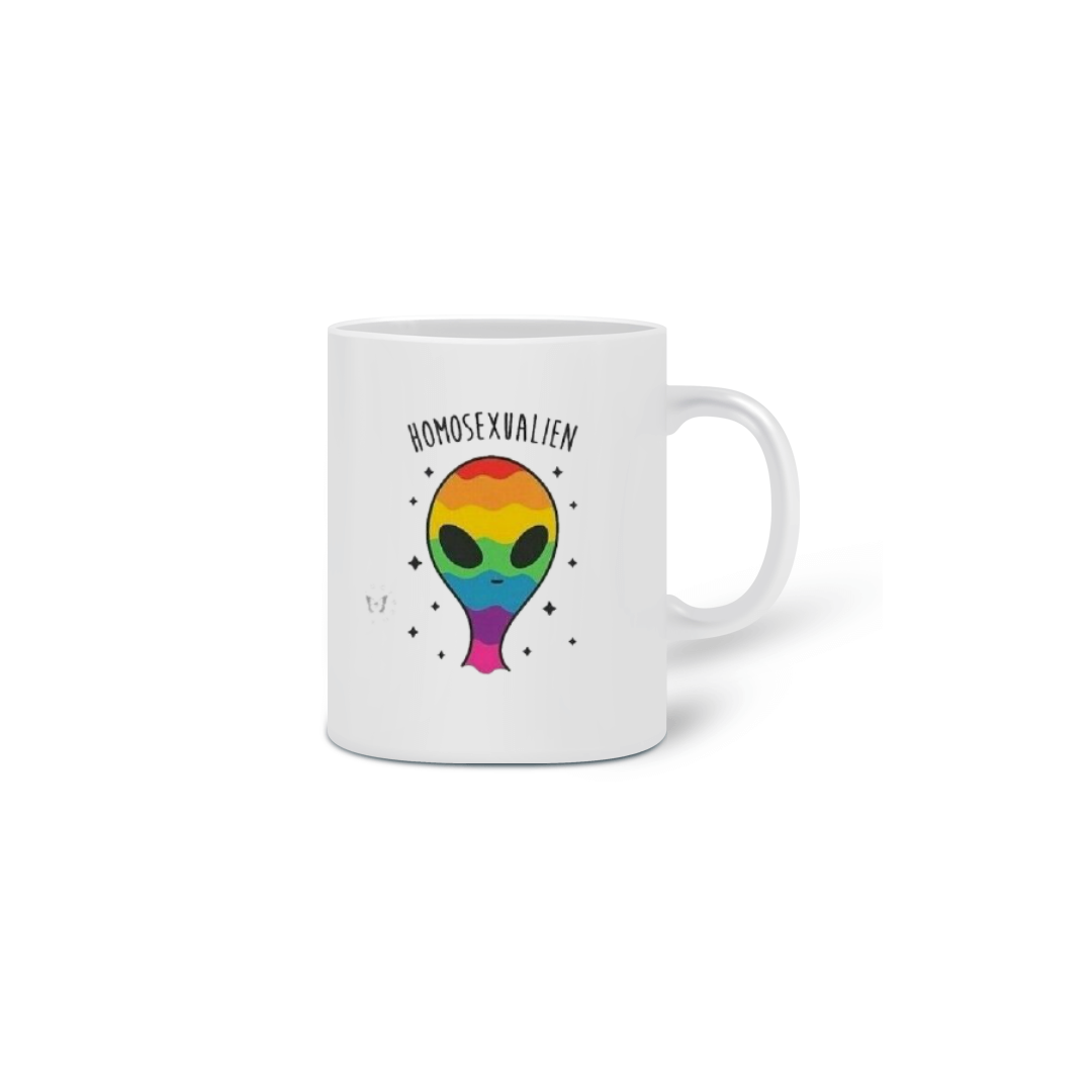 Nome do produto: CANECA HOMOSSEXUALIEN