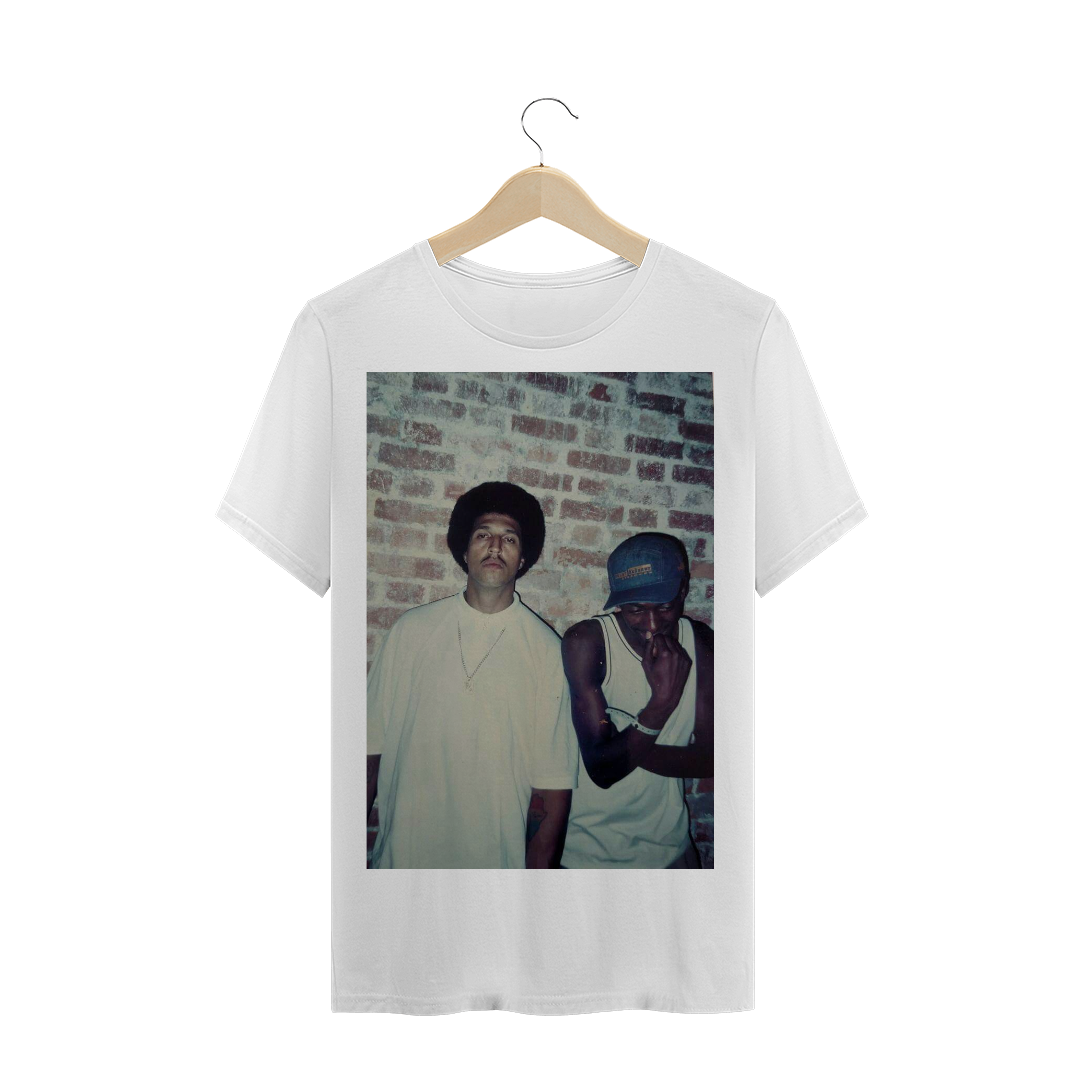 Nome do produto: Camiseta Mano Brown & Sabotage