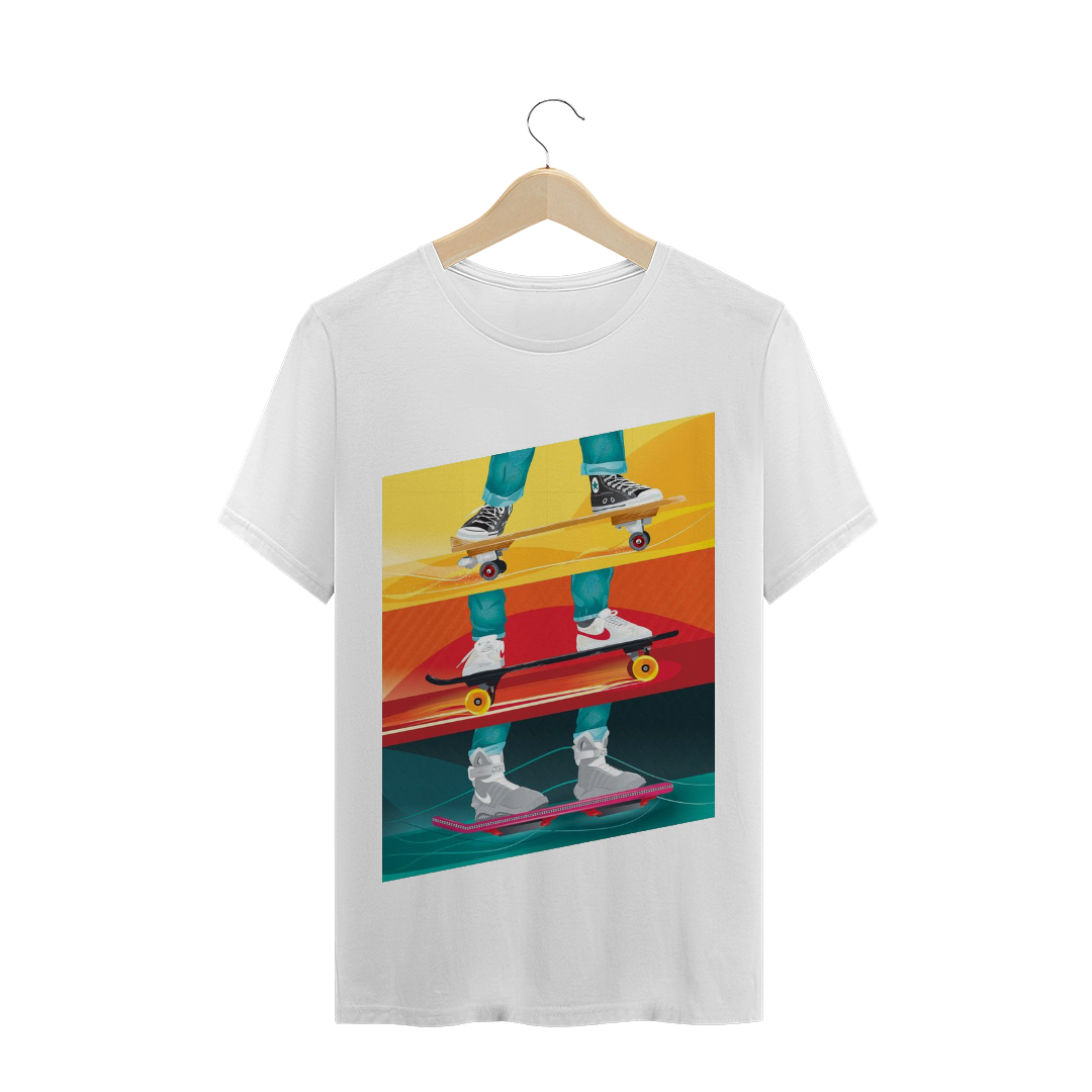 Nome do produto: Camiseta - Skate Generations (De Volta para o Futuro)