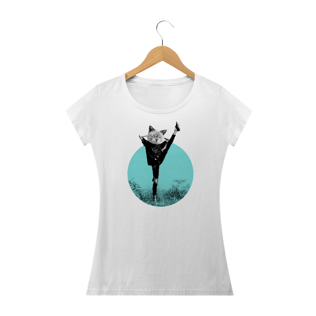 Nome do produto: Camiseta Feminina Prime | Turquesa