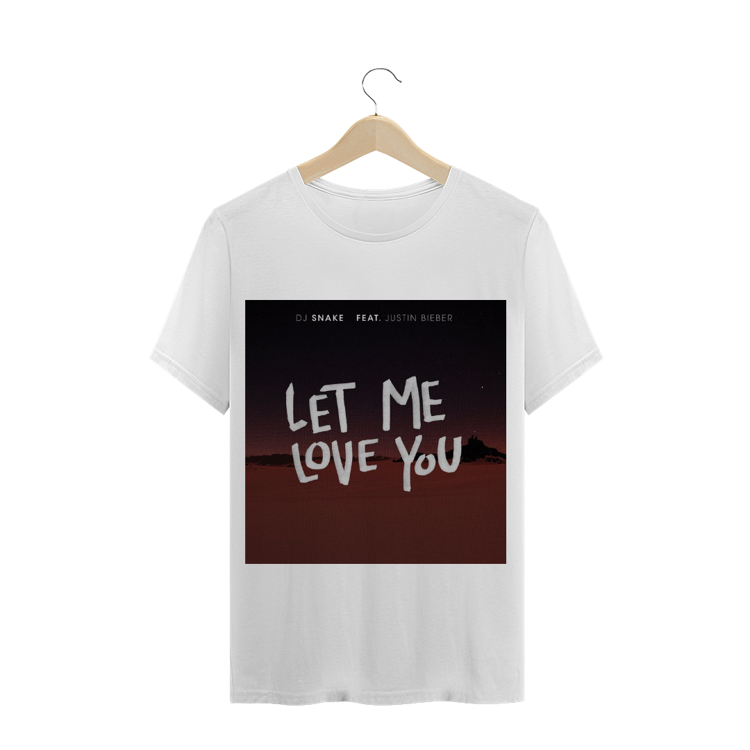 Nome do produto: Camiseta Let Me Love You Justin Bieber