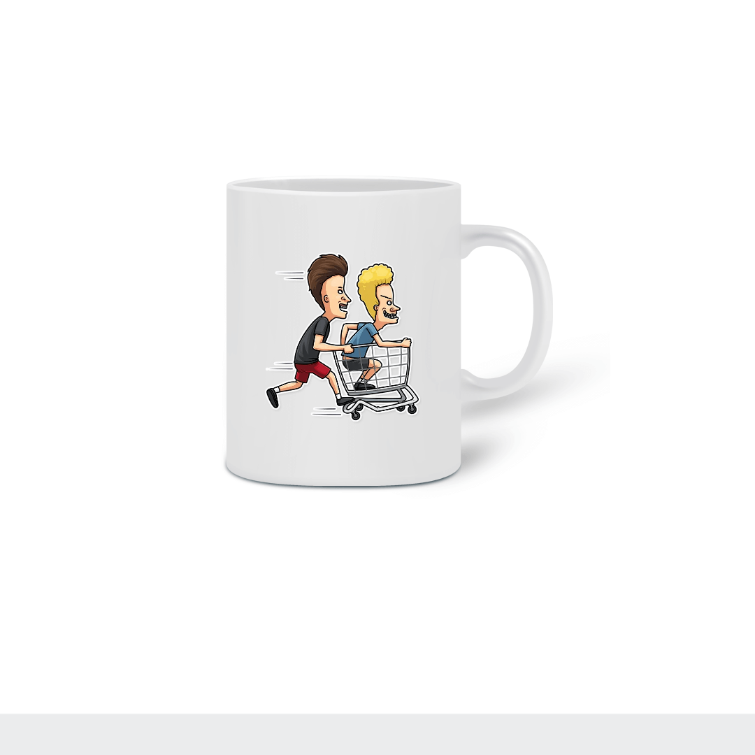 Nome do produto: Caneca Beavis and Butt-Head 