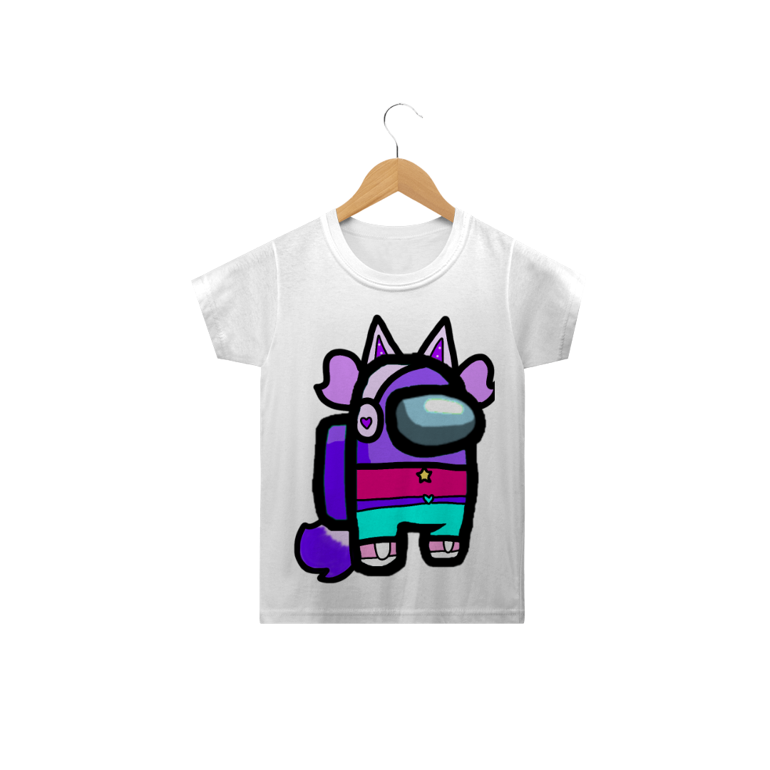 Nome do produto: Camiseta infantil Among Us