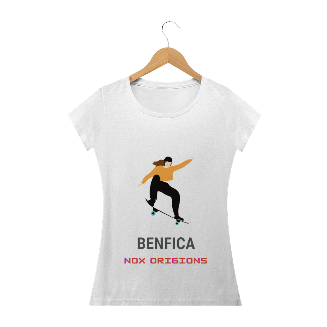 Nome do produto: Camiseta Baby Long Prime, Benfica - Nox
