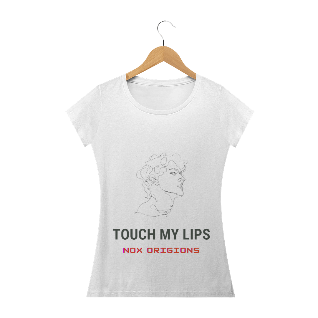 Nome do produto: Camiseta Baby Prime, Touch my Lips, Nox