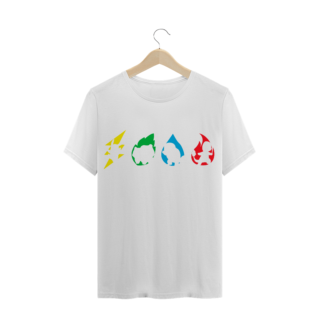 Nome do produto: Camiseta - Iniciais 1ª Geração (Pokémon)