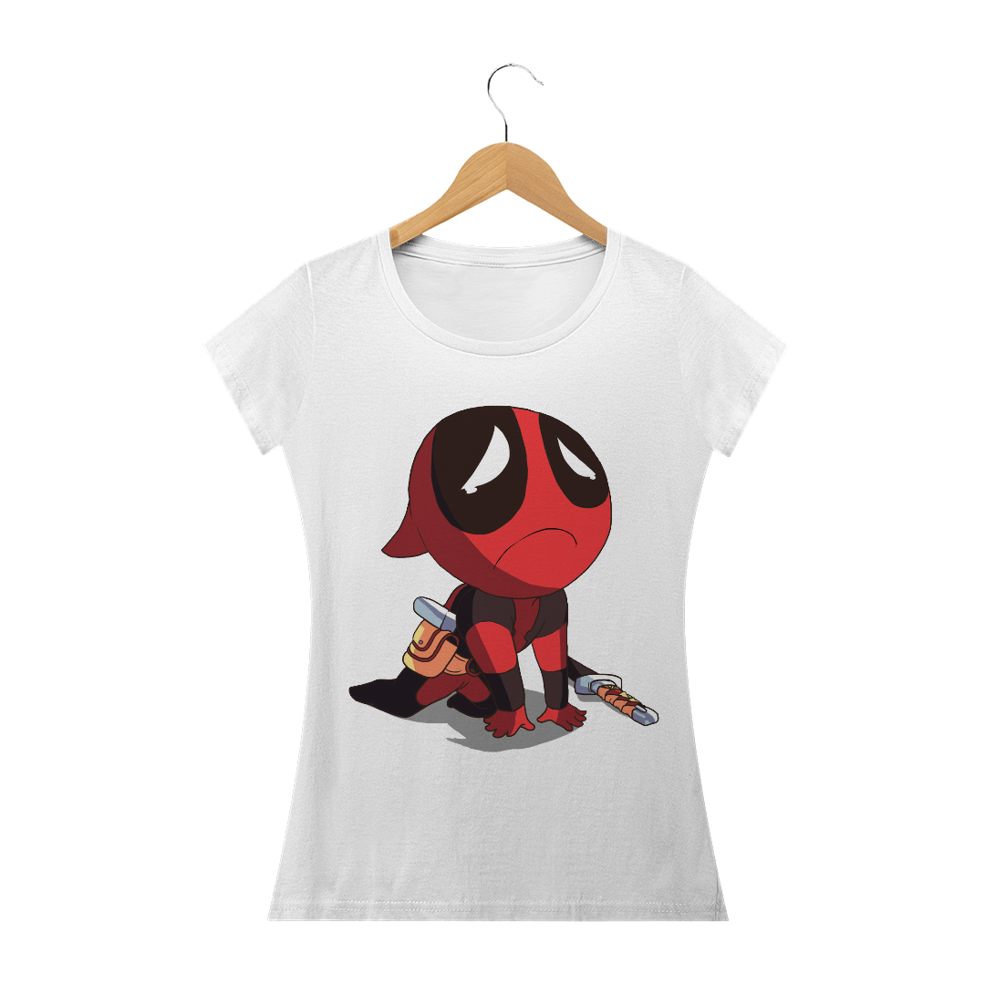 Nome do produto: camisa baby long deadpool