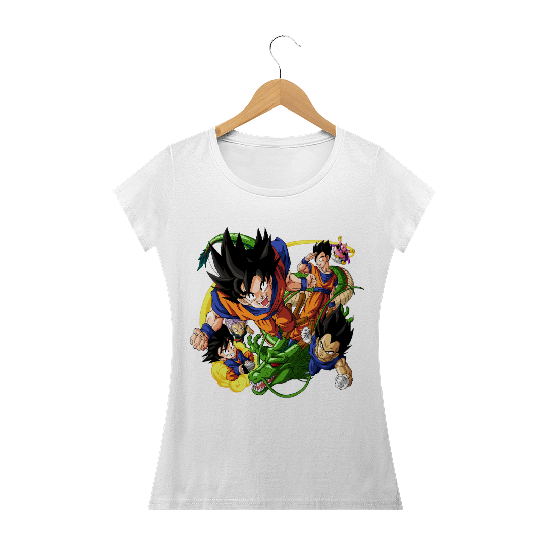 Nome do produto: camiseta dragon ballz  femenina