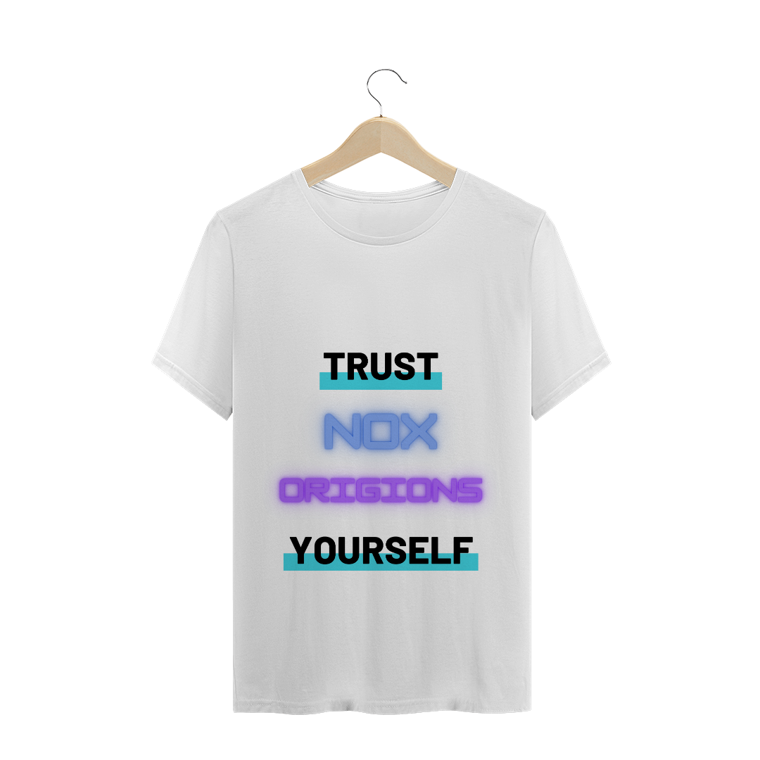 Nome do produto  Camiseta Quality, Trust Yourself - Nox