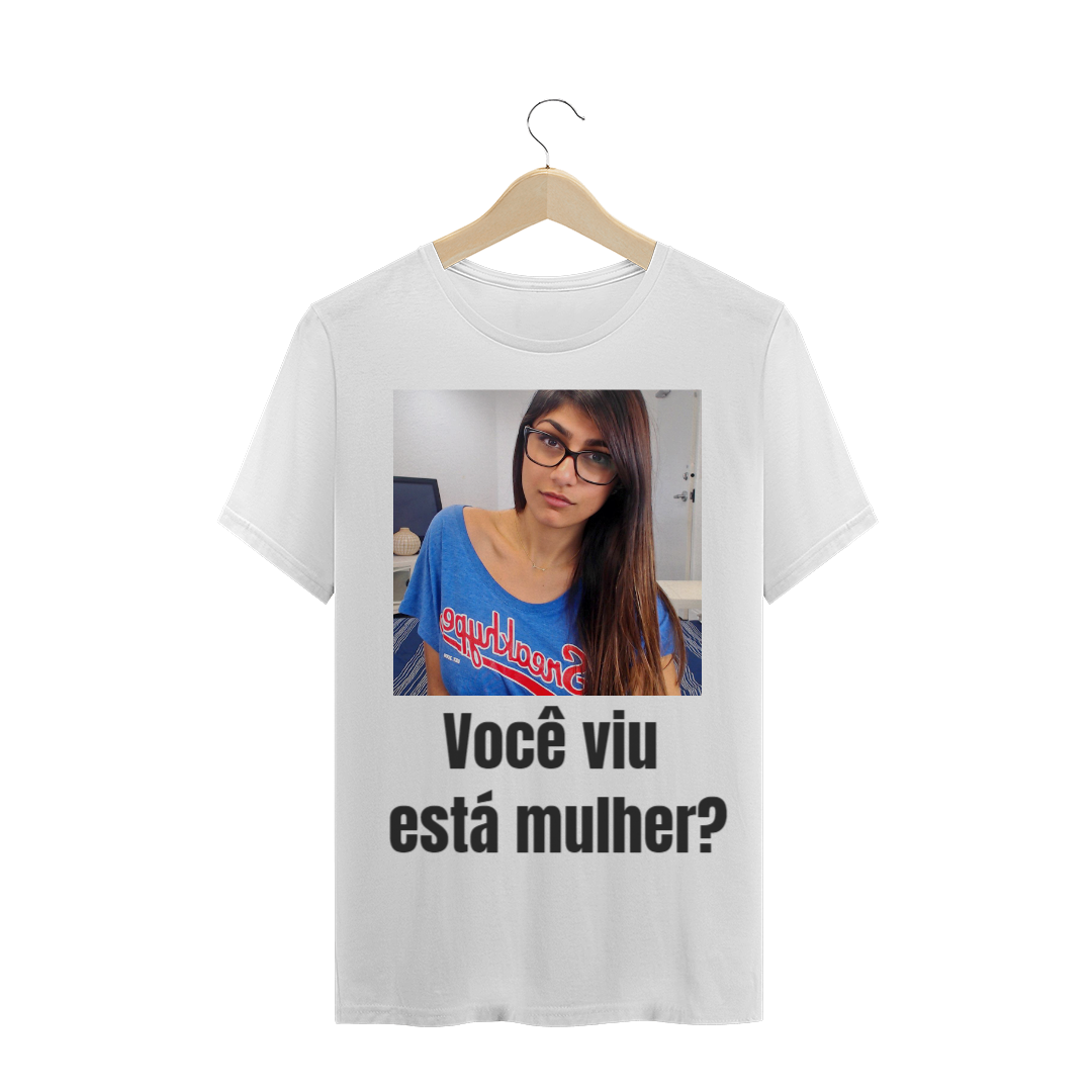 Nome do produto: Camisa você viu Mia khalifa?