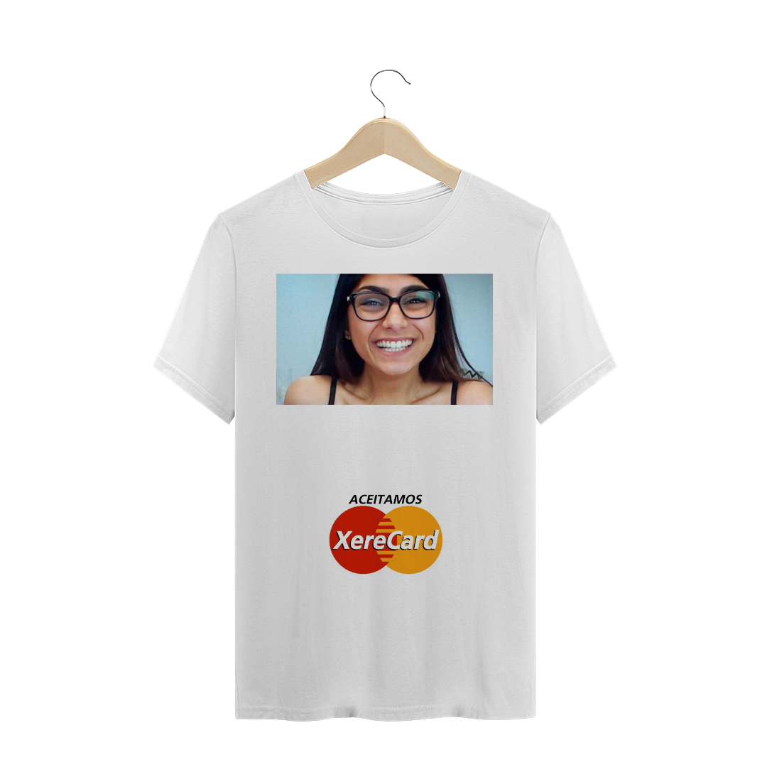 Nome do produto: Camisa Mia khalifa aceitamos xerecard