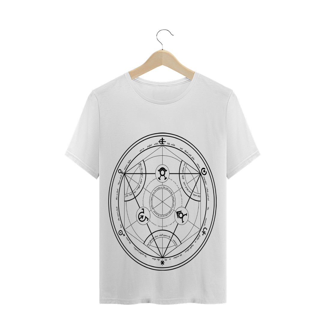 Nome do produto: camisa circulo de transmutação masculina