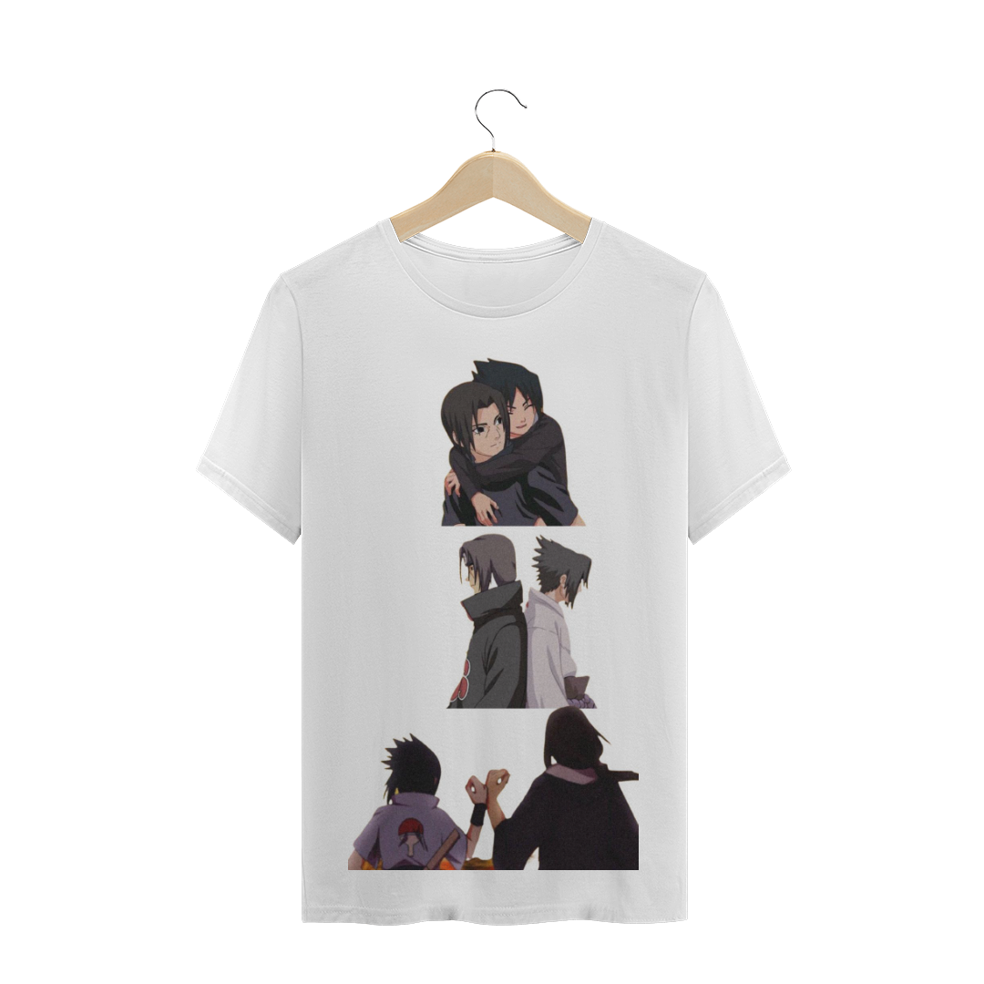 Nome do produto: CAMISA SASUKE E ITACHI - NARUTO (BRANCA)