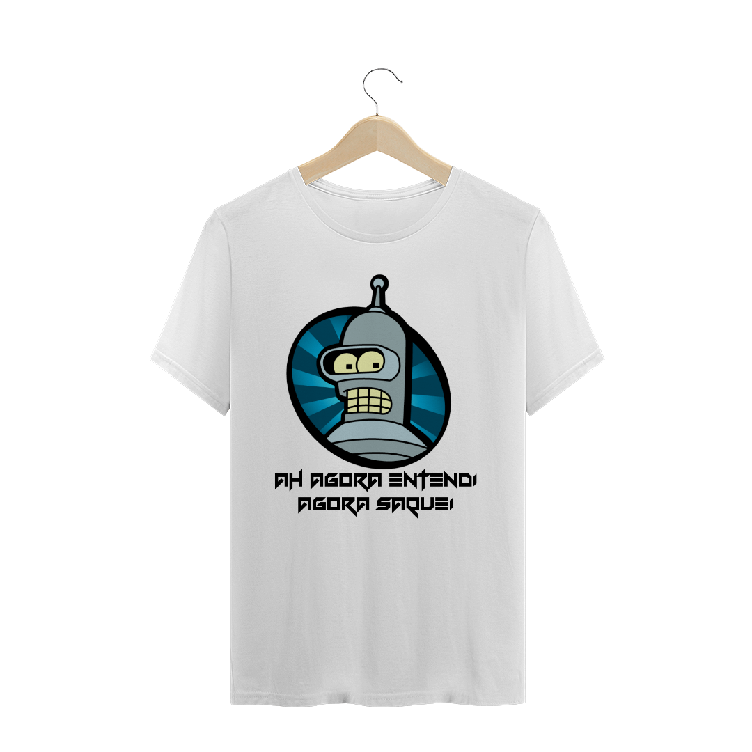 Nome do produto: Camisa Bender Futurama - PROMOÇÃO DE INAUGURAÇÃO DE 59,90 POR APENAS 45,69