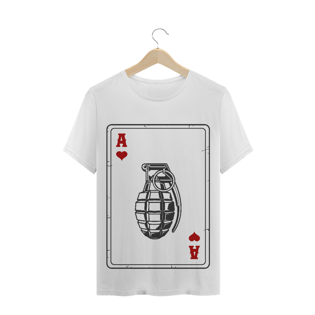 Nome do produto: Gangsta Poker Bomba | Camiseta Masculina