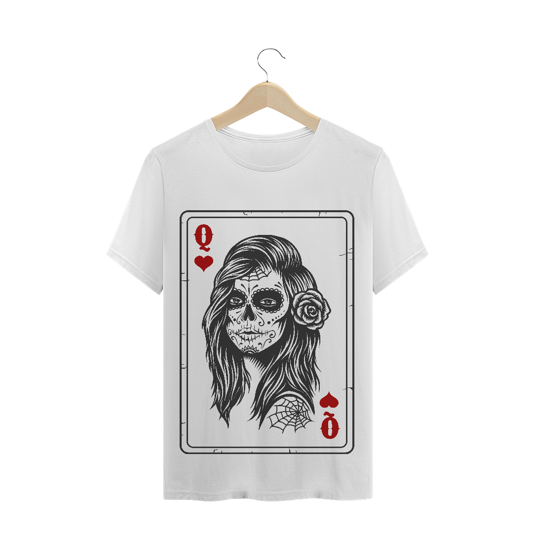 Nome do produto: Gangsta Poker Gr7 Rainha | Camiseta Masculina