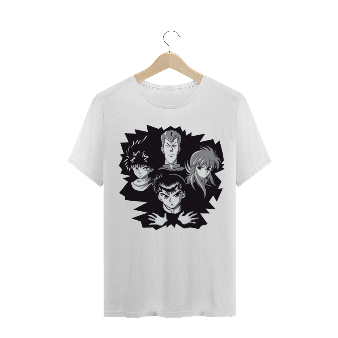 Nome do produto: Camisa Yu Yu Hakusho - SUPER PROMOÇÃO DE INAUGURAÇÃO DE 59,90 POR APENAS 45,69