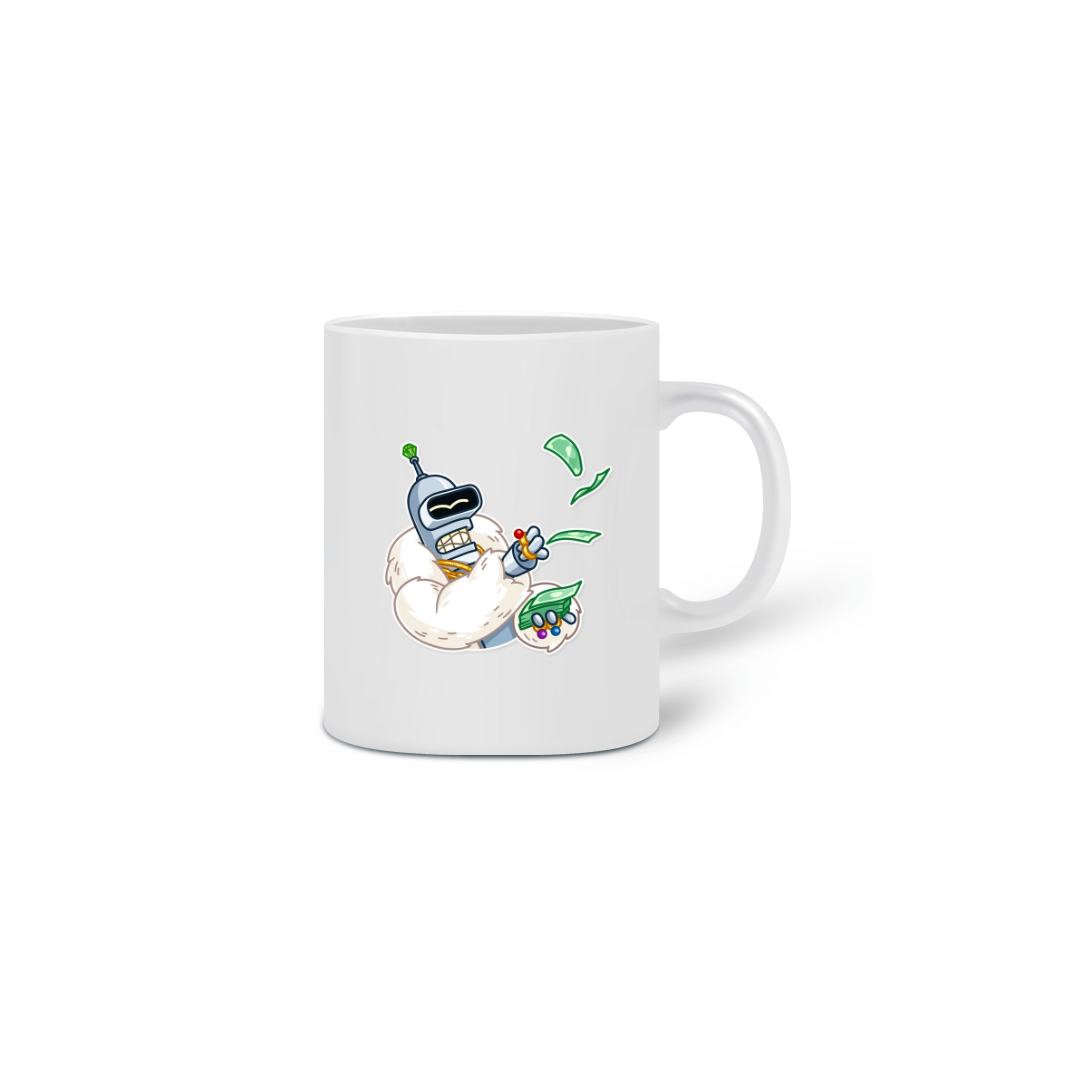 Nome do produto: Caneca Bender Futurama 