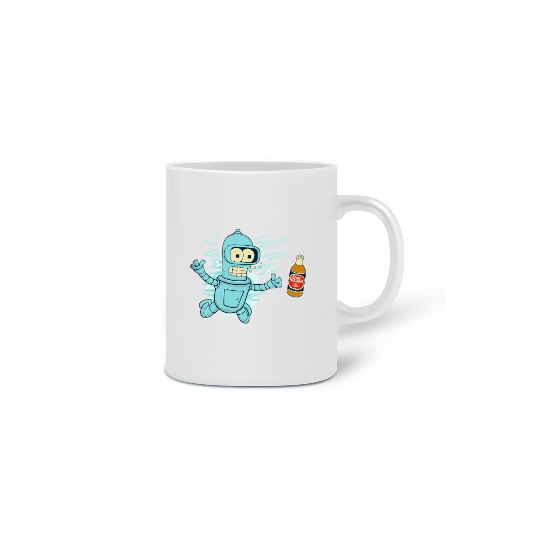 Nome do produto: Caneca Bender Futurama 2