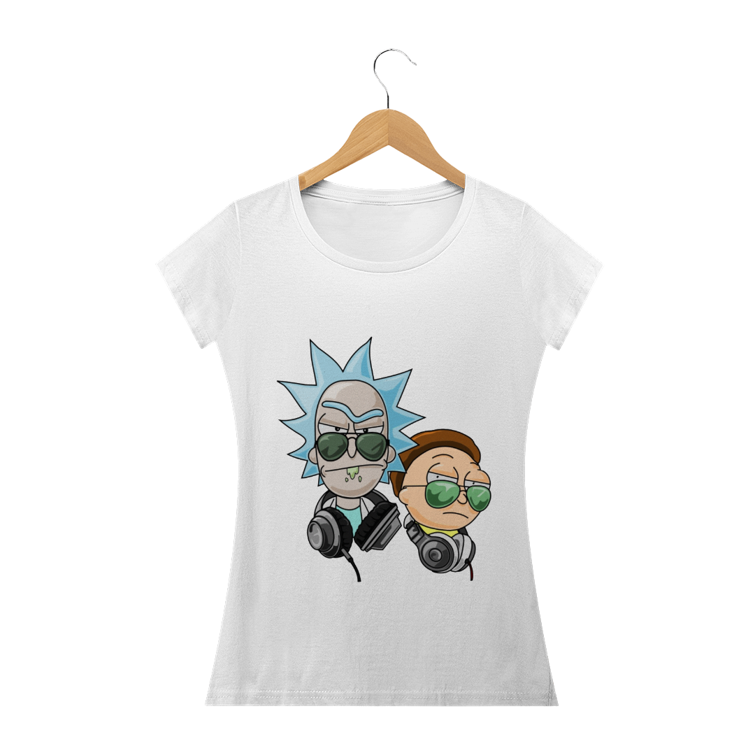 Nome do produto: Rick and Morty Djs (Baby Long)