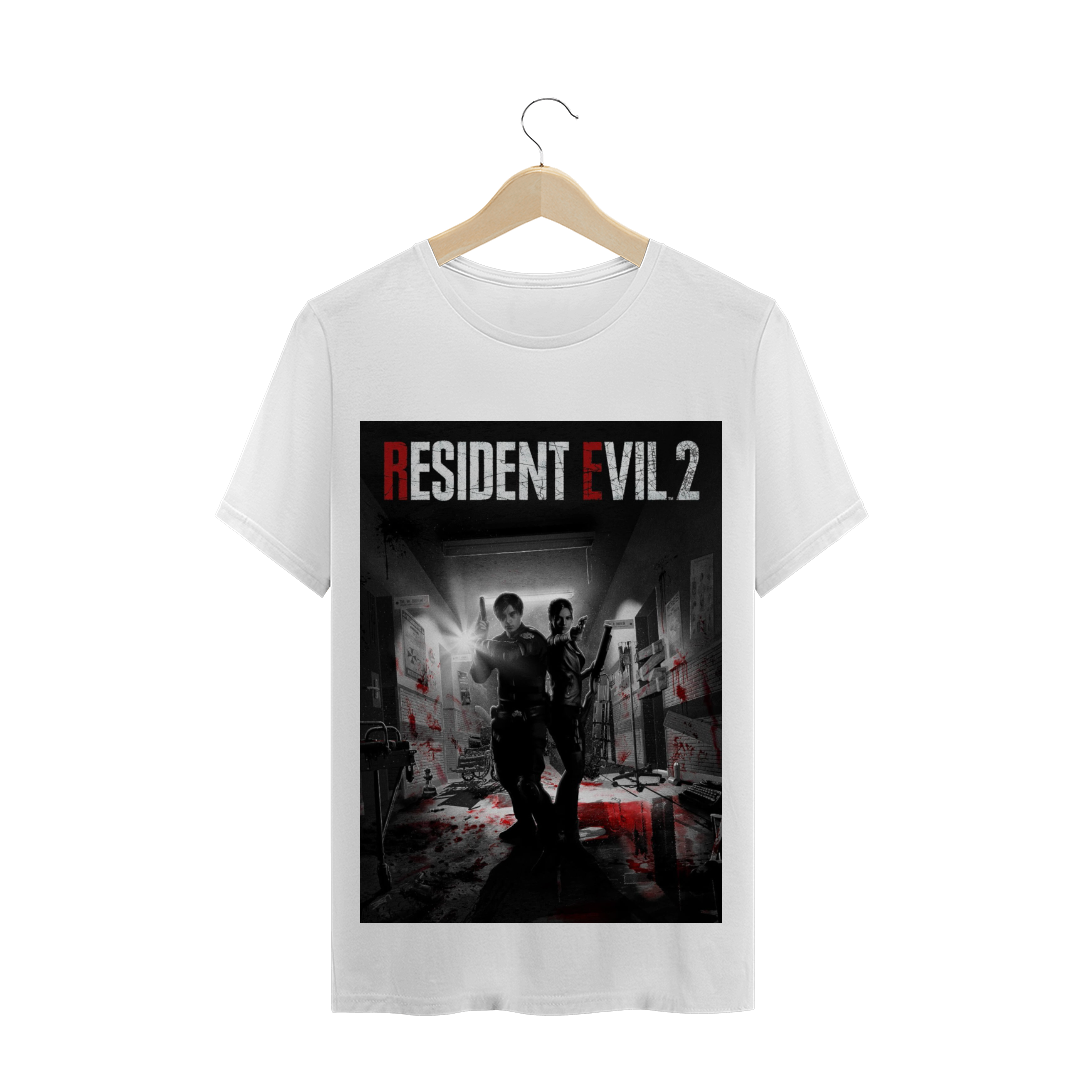 Nome do produto: Camisa Resident Evil 2 - PROMOÇÃO DE INAUGURAÇÃO DE 59,90 POR APENAS 45,69
