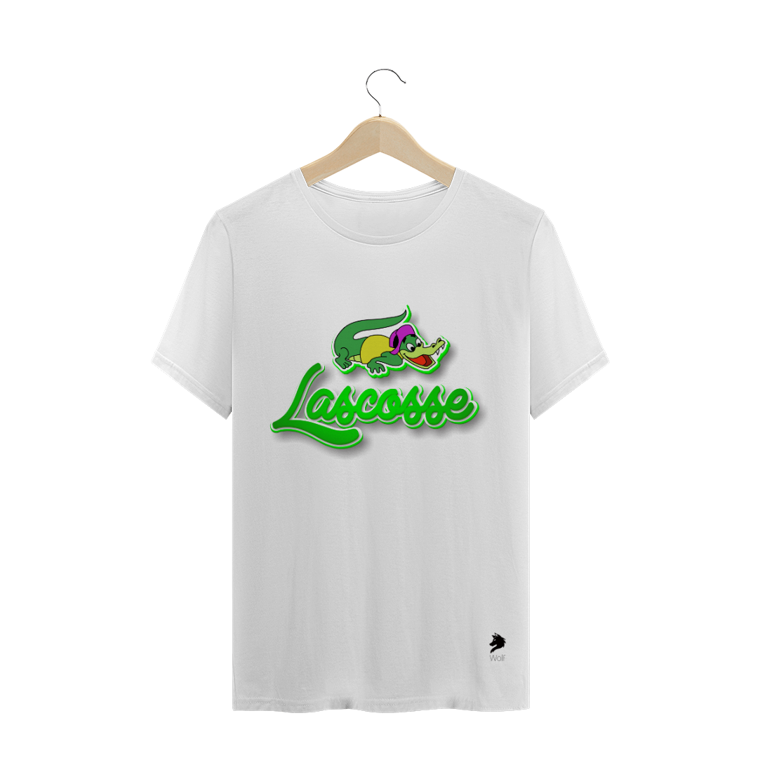 Nome do produto: Camiseta T-Shirt Quality Estampa Lascosse (Sátira da Lacoste) - Masculina
