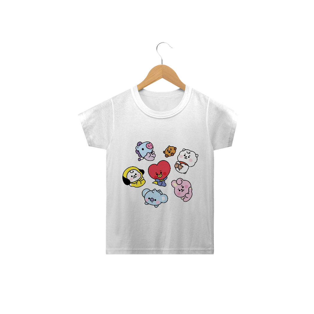 Nome do produto: Blusa infantil BT21 - BTS