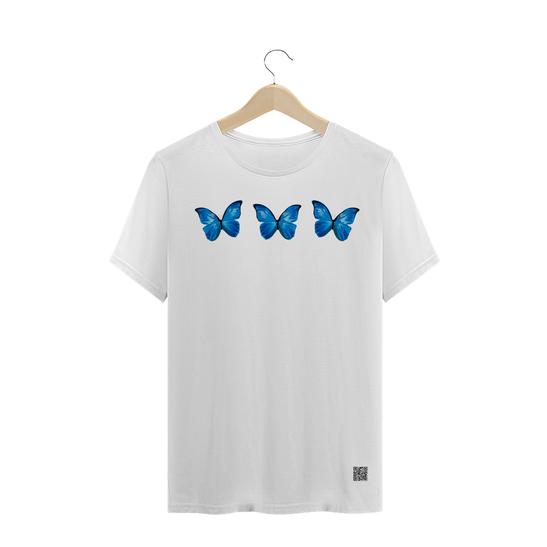 Nome do produto: CAMISA BUTTLERFLY AZUL
