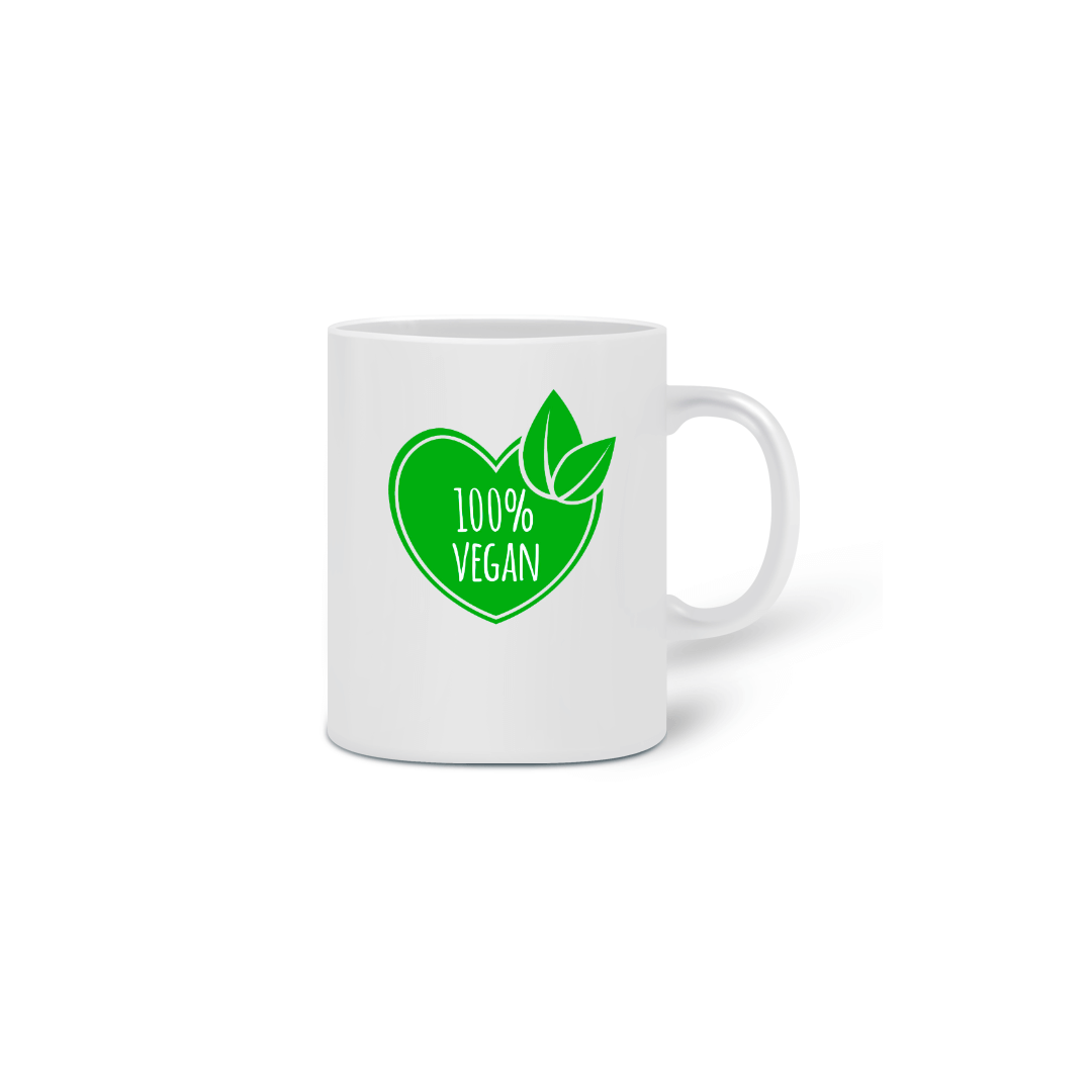Nome do produto: Caneca 100% VEGAN