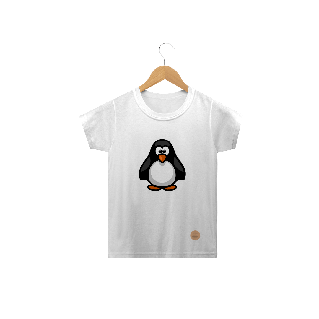 Nome do produto: Camisa infantil pinguim .lalu