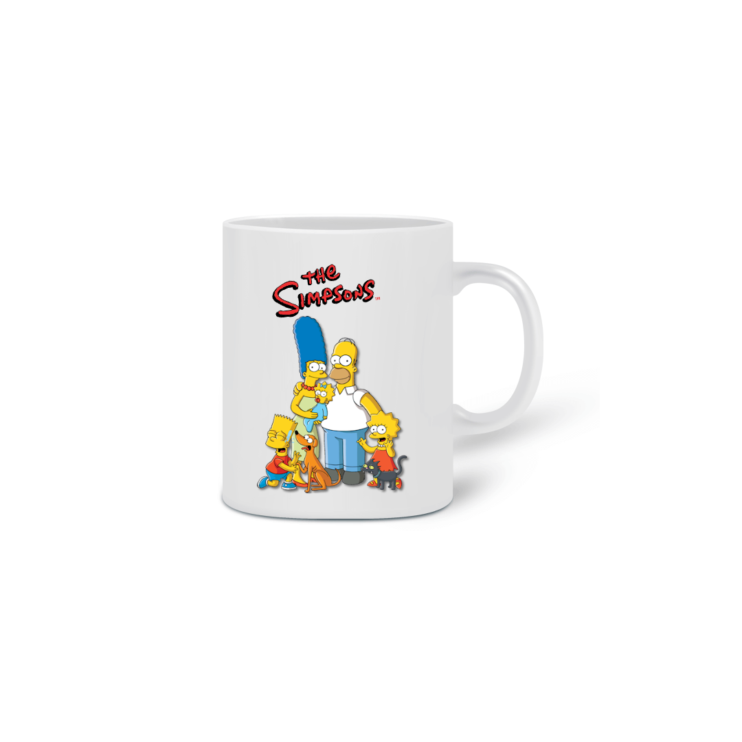 Nome do produto: caneca os simpsnos 