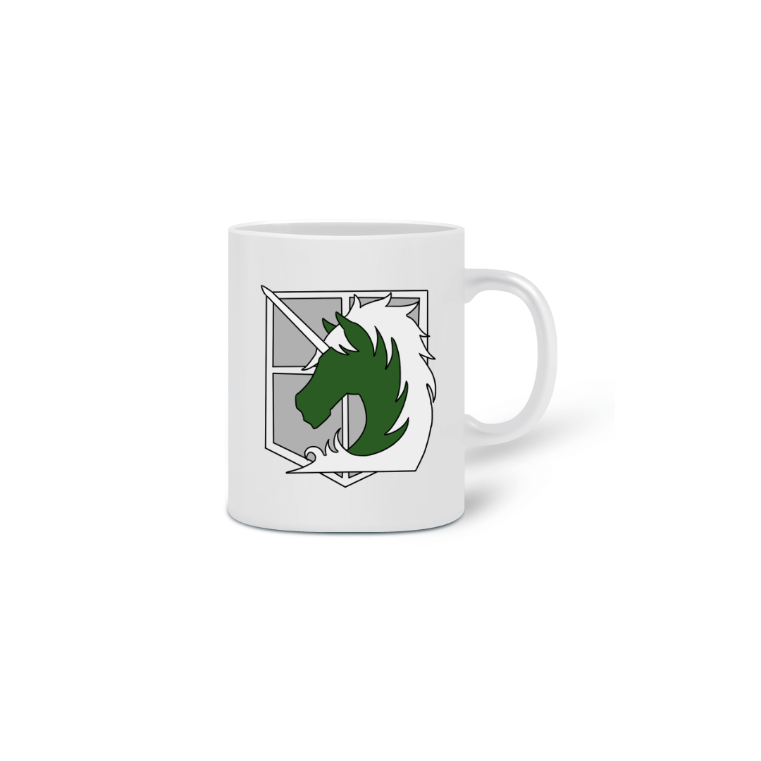 Nome do produto  Caneca attack On titan DIvisão da Polícia Militar