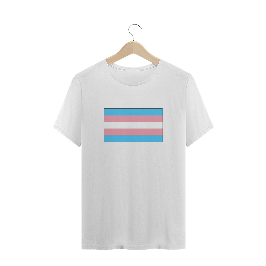 Nome do produto: Camisa Bandeira Trans