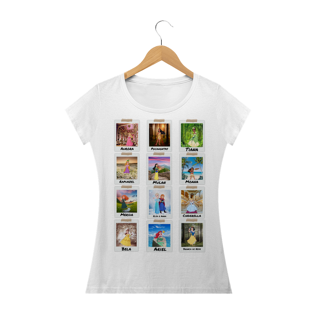 Nome do produto: Camisa Princesas