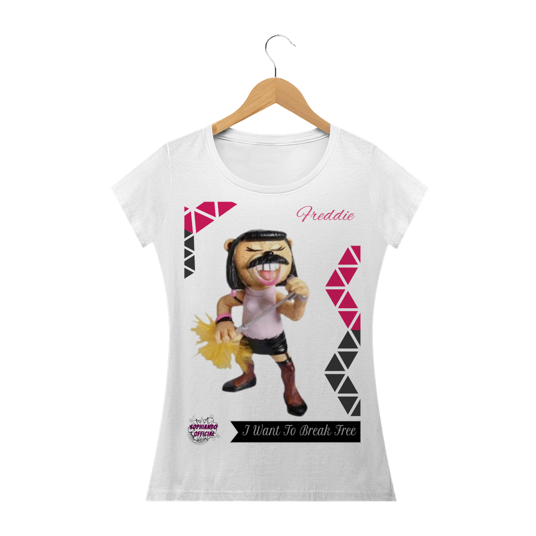 Nome do produto: Freddie! Camisa Feminina Baby Long Quality