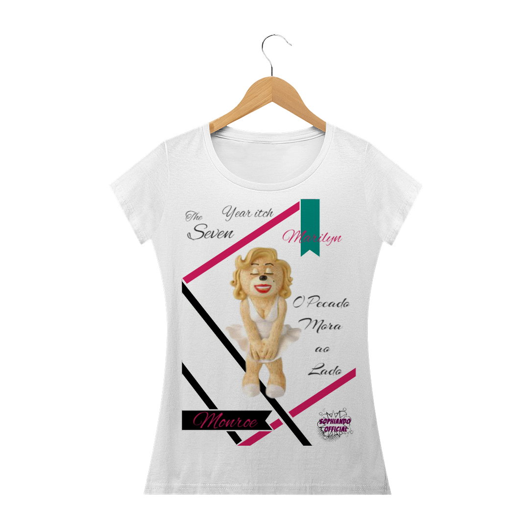 Nome do produto: Marilyn!!! Camisa Baby Long Quality