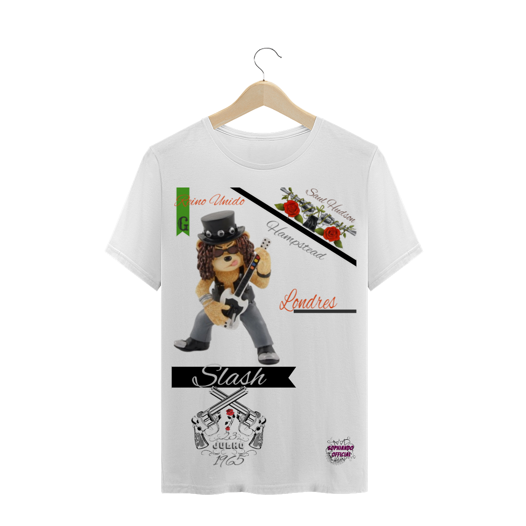 Nome do produto: Slash!!! Camisa T-shirt Quality