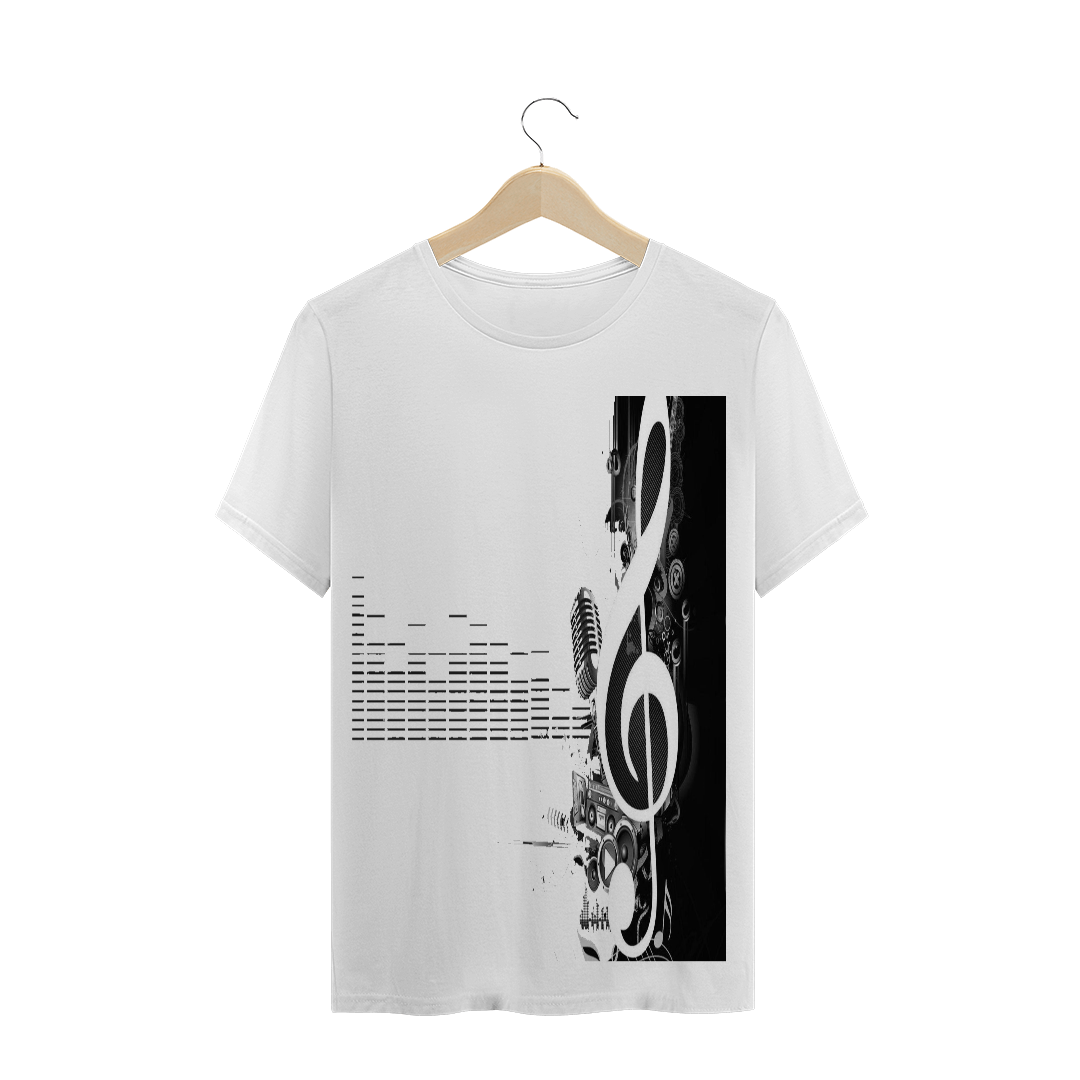 Nome do produto: Camisa musica branca