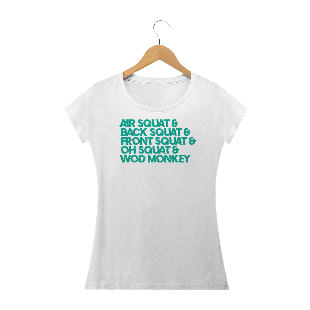 Nome do produto: T-SHIRT FEM SQUATS