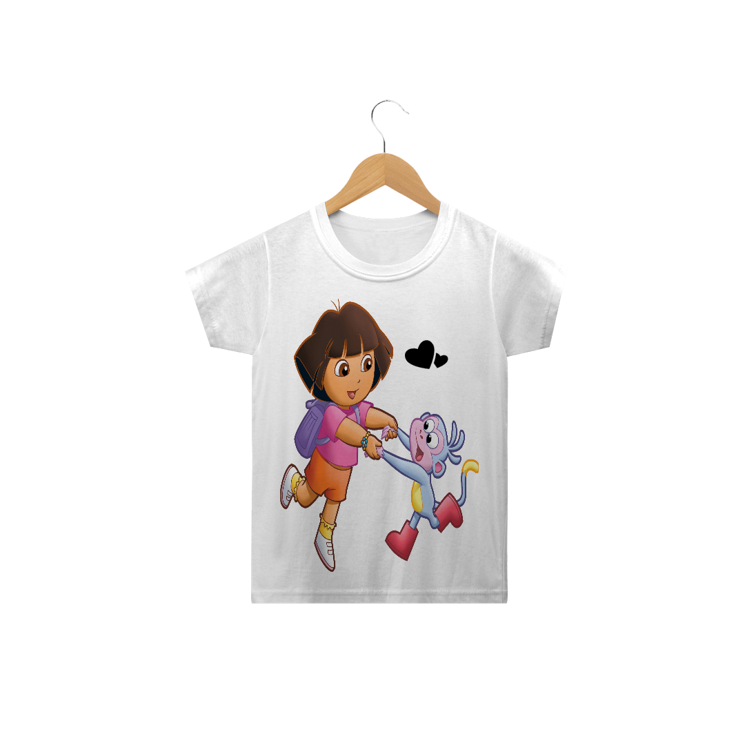 Nome do produto: Blusa infantil dora aventureira